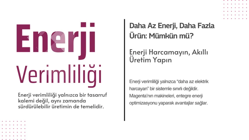 Enerji Verimliliğiyle Kazanç Katlanır